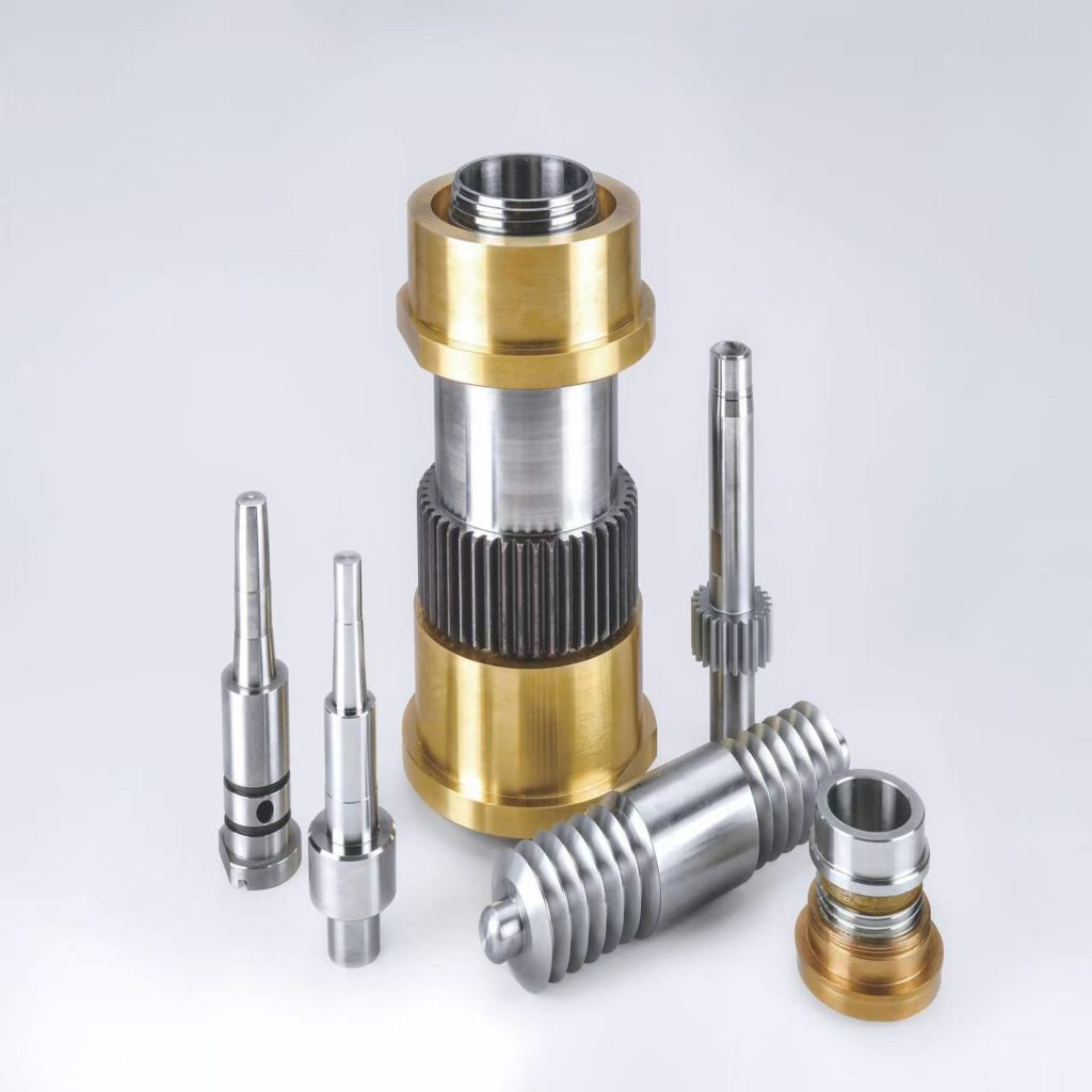 plastic bottle cap mold accessories three piece set screw thread core insert sleeve push sleeve plastic mold precision mold parts