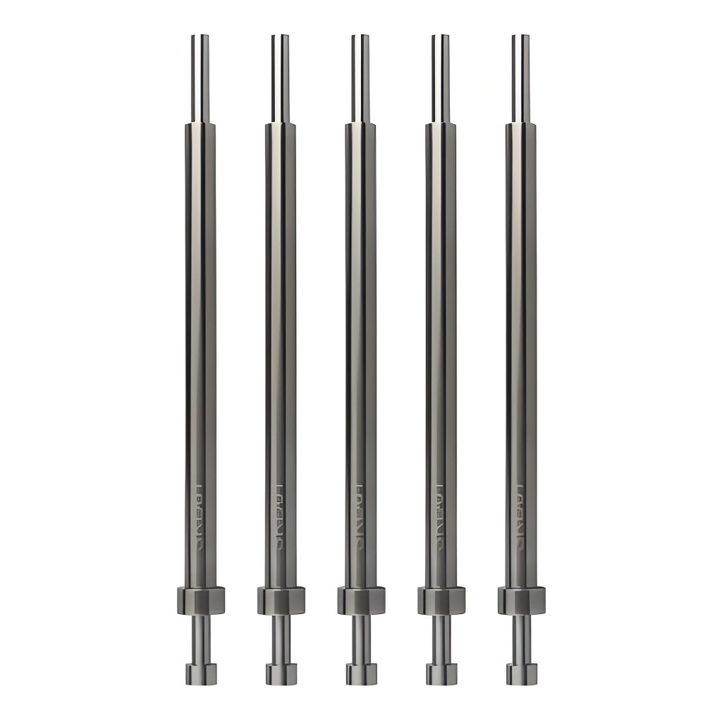 imported skd61 mold sleeve needle with support nitriding fdac push tube sleeve ejector pin spot support non standard customization