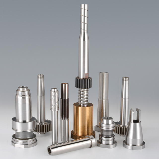 plastic mold accessories for daily chemical packaging, spiral tooth core cavity inserts, injection molds, plastic molds, precision mold parts